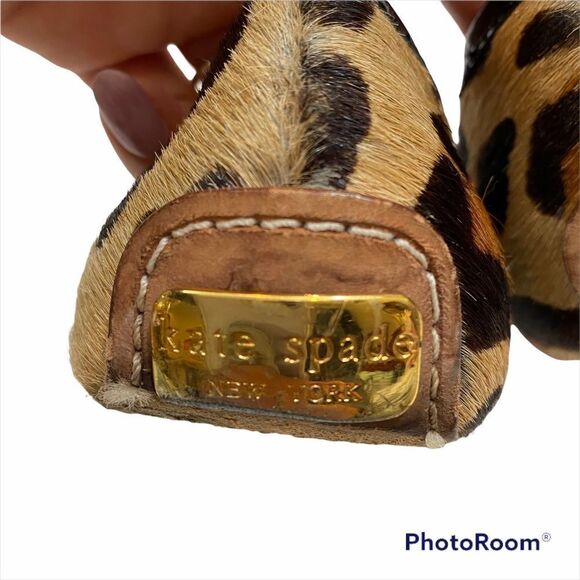 Kate Spade NY Pony Hair Leopard Print Flats 7.5‎ - Picture 9 of 13